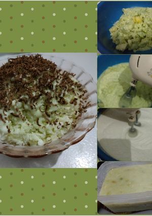 Foto resep Es krim alpukat sehat murah meriah