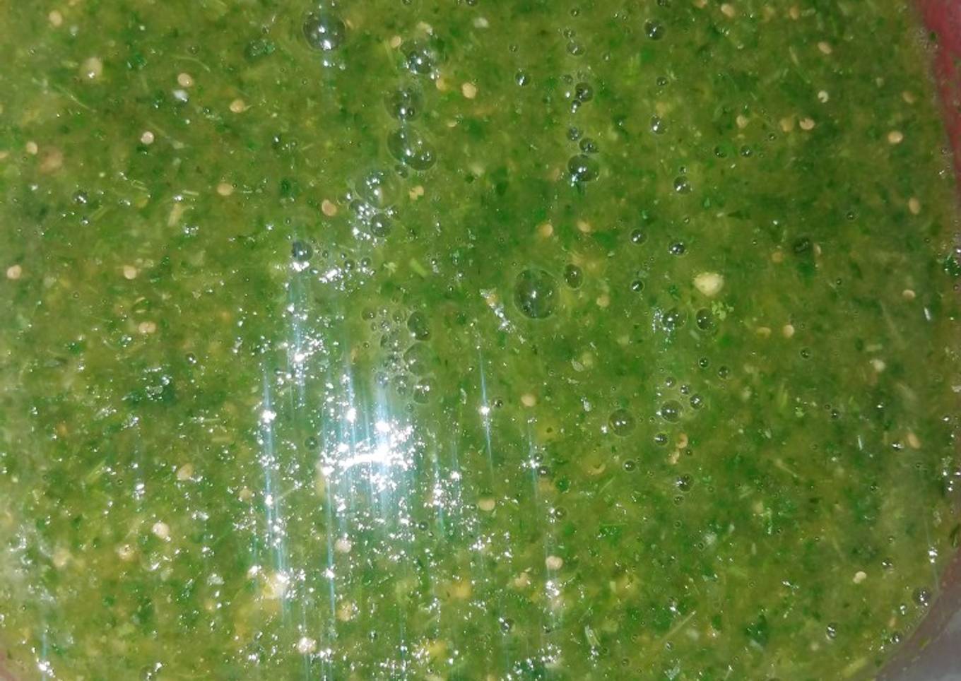 Standard salsa verde cruda vs salsa verde