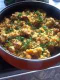Rissotto de pollo