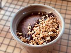 Tortino di Cioccolato con cuore Fondente Fit in Airfryer
