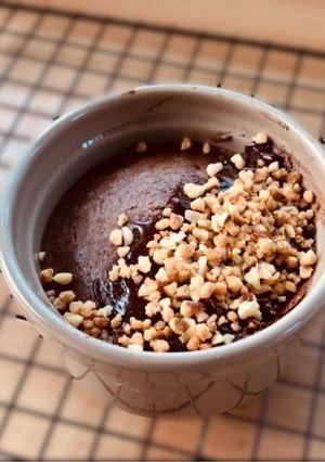 Foto di Tortino di Cioccolato con cuore Fondente Fit in Airfryer