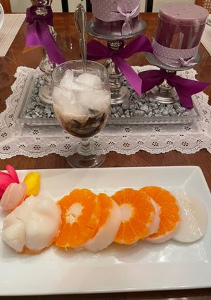 Hình của món Fruit gelatin.
