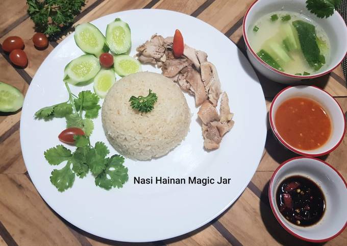 Resep Nasi Hainan Ayam Magic Jar Oleh Lina Bachry Cookpad