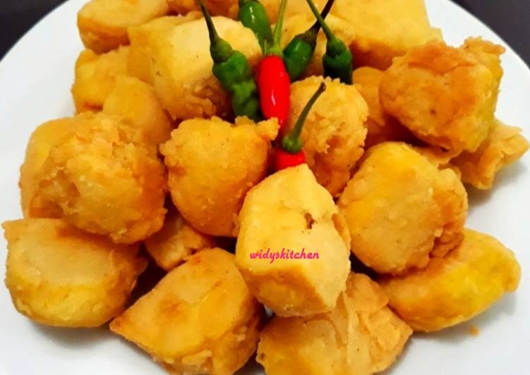 Tahu Goreng Tepung