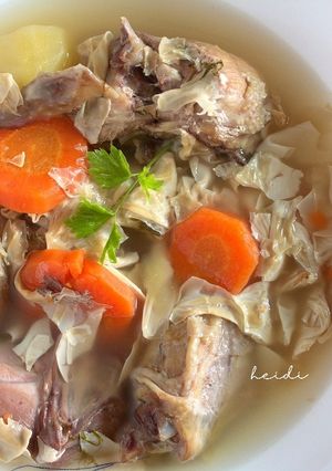 Foto resep Sup Ayam Kembang Tahu