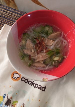 Foto resep Sayur Oyong Bakso Kuah Bening