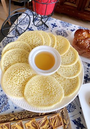 Une photo de Crêpes aux mille trous ou Baghrir