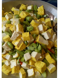 Foto resep Tumis tahuning pete (Tahu kuning pete)