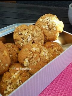 Una foto de Galletas integrales de manzana