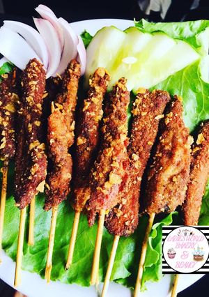 A picture of Chicken sticks.
