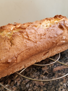 Una foto de Budín de banana sin gluten y sin lácteos en licuadora
