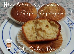 Foto principal de Magdalenas caseras ¡¡súper esponjosas!!