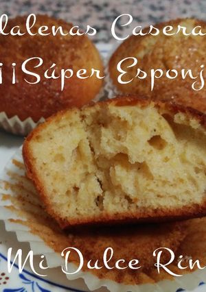 Foto principal de Magdalenas caseras ¡¡súper esponjosas!!