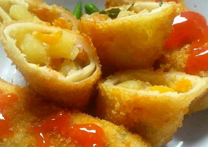 Wajib coba! Bagaimana cara bikin Risoles isi kentang wortel dijamin gurih