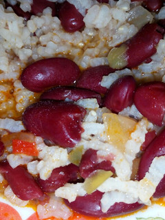 Una foto de Alubias con arroz