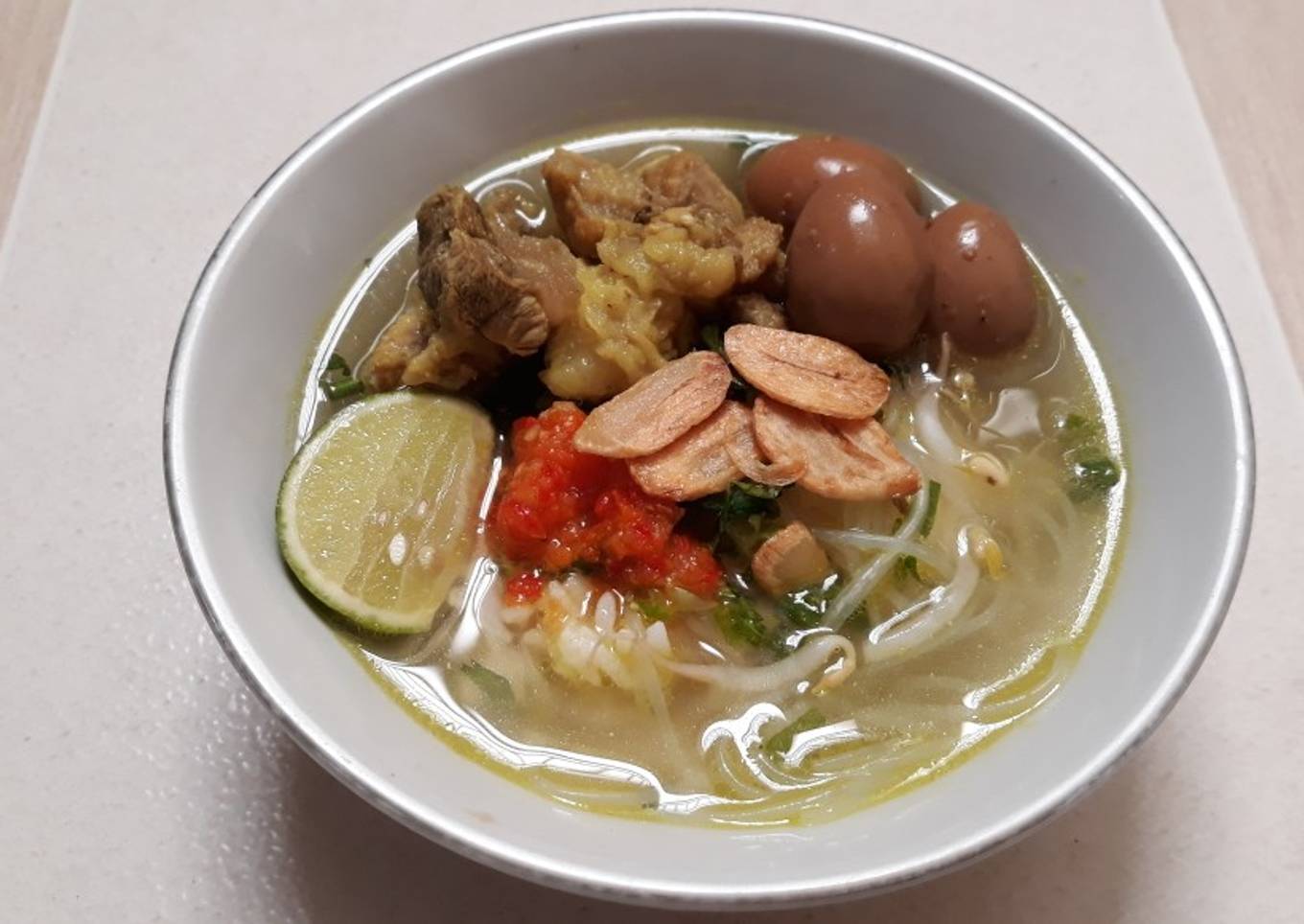 Soto Kudus Tetelan