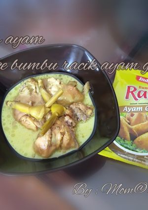 Foto resep Opor ayam pake bumbu racik ayam goreng🍗