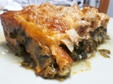 Lasaña de espinacas