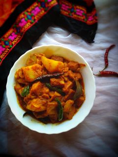 এঁচোড়ের ডালনা(enchorer dalna recipe in Bengali) রেসিপির প্রধান ছবি