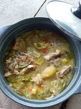 Cara Mudah Menyiapkan Resep Garang Asem Kepala Ayam Ttukbaegi yang  Bikin Ketagihan Anti Ribet, Menggugah Selera