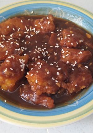 Foto resep Vegan Aiam Crispy Saus Teriyaki