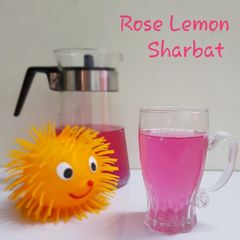 A picture of Rose Lemon Sharbat.