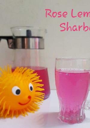 A picture of Rose Lemon Sharbat.