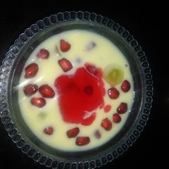 A picture of Fruit custard.