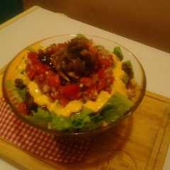 Una foto de Ensalada tipo mexicana