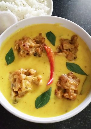 A picture of Punjabi kadi.