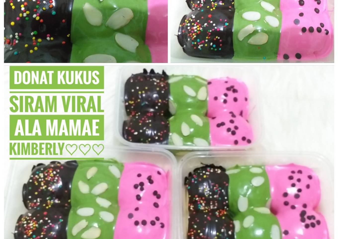 Donat Kukus Siram Viral