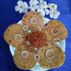 Sattu Paratha A picture of Sattu Paratha.