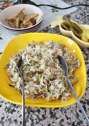A picture of Broccoli Rice 🍚.