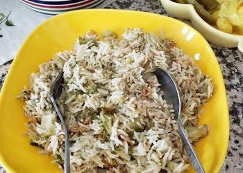Recipe: Tasty Broccoli Rice 