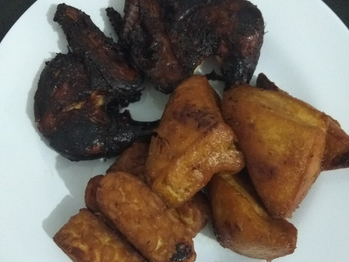 Cara Buat Ayam jogja &amp;amp; tahu tempe bacem Ekonomis