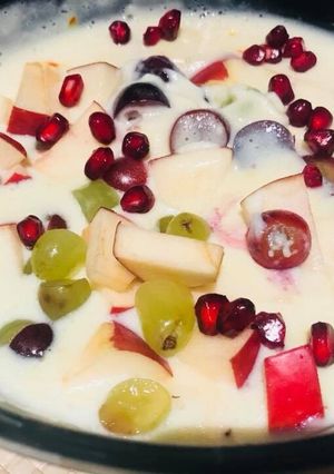 A picture of Vrat ka custard.