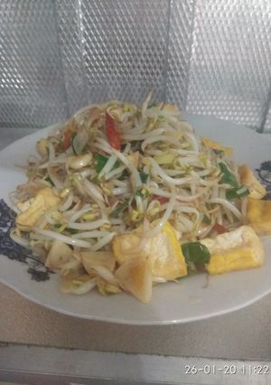 Foto resep Tumis toge tahu