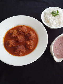 A picture of Prawns kofta curry.