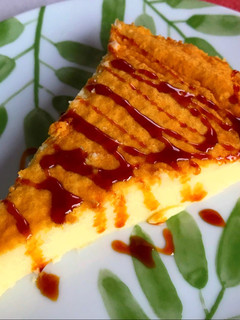 Una foto de Tarta de queso y leche condensada