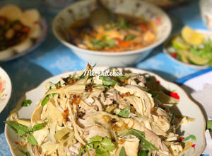 Hình của món Tàu hủ Ky Trộn Gỏi Chay.
