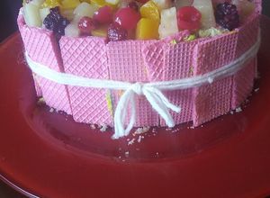 Una foto de Pastel de frutas Diana