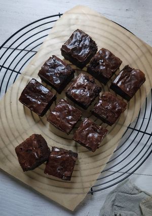 Foto resep Fudgy Brownies Gluten Free