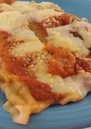 Una foto de Crepes de acelga