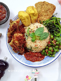 Foto resep Nasi Tutug Oncom Komplit (NTO) Khas Sunda