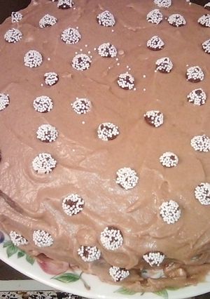 A picture of Cocoa frosting.