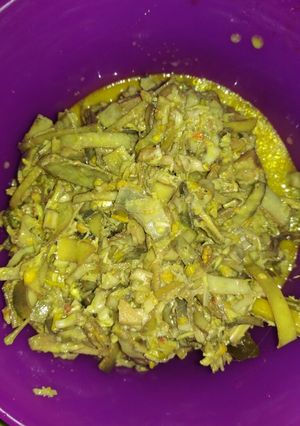 Foto resep Sayur jantung pisang