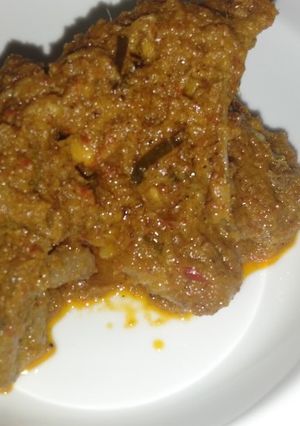 Foto resep Rendang ayam kampung
