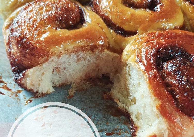 Langkah Mudah untuk Menyiapkan Cinnamon Roll Ekonomis (metode autolisis) #75 Anti Gagal