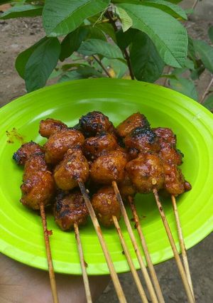 Foto resep Bakso bakar kacang