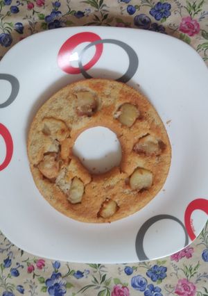 عکسی از دستور مینی کیک هلو